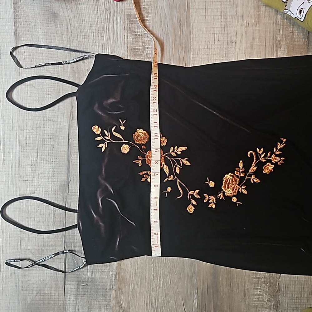 Floor Length Velvet Dress - Picture 8 of 12